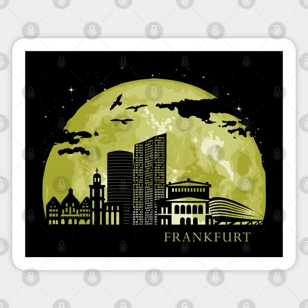 Frankfurt Sticker by Nerd_art